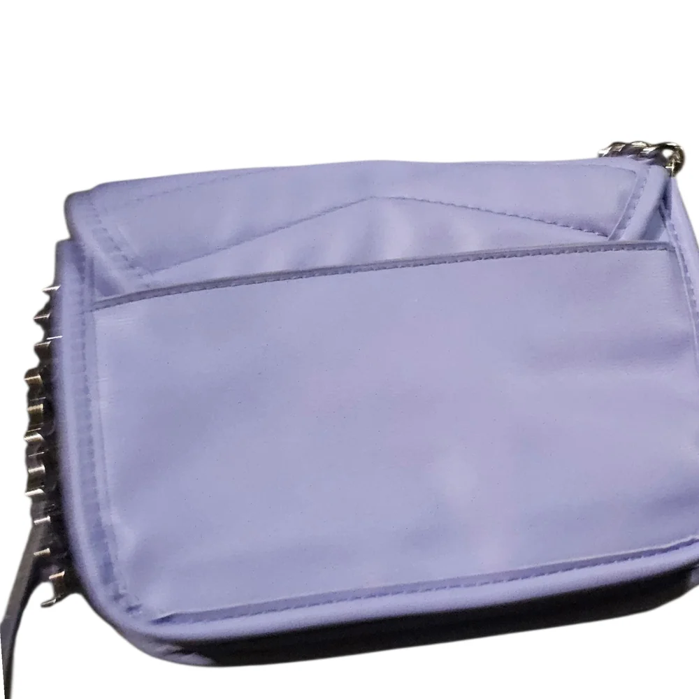 Steve Madden Light Purple Quilted Crossbody/Shoulder - Picture 4 of 6